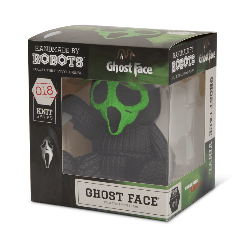 Fluorescent Green Ghost Face