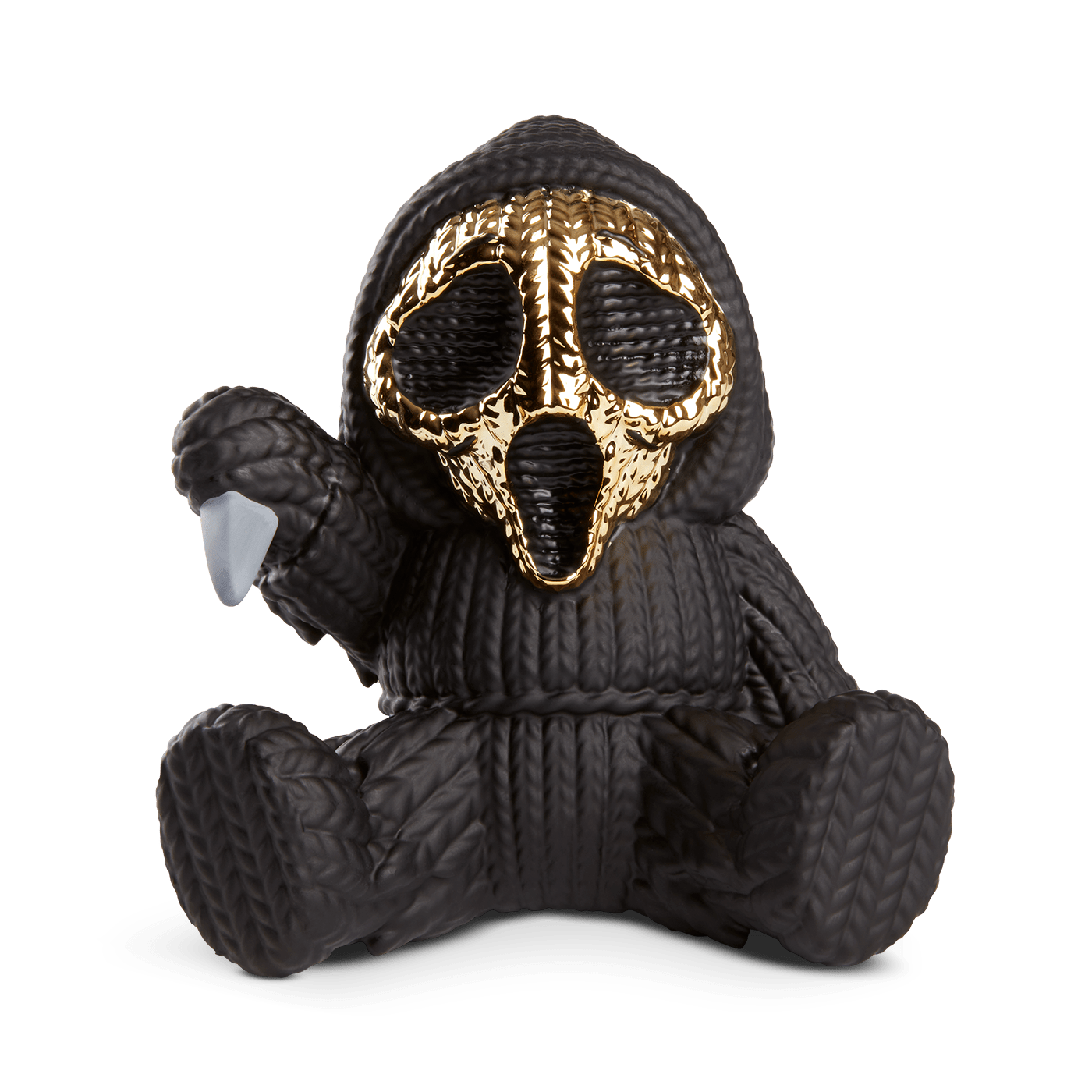 Ghost Face Electroplated Gold Mask – Handmade by Robots Vinyl Figures